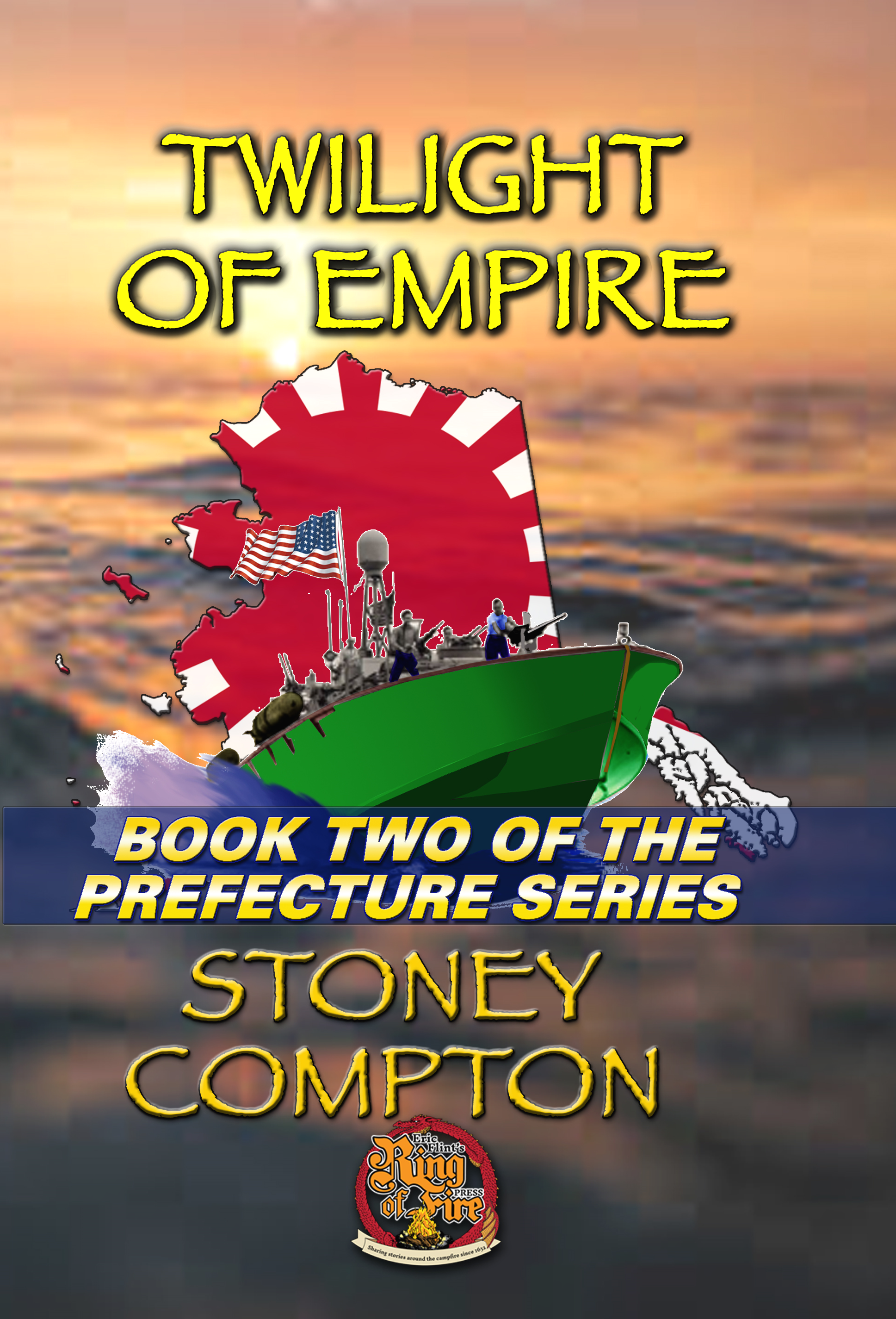 Cover art for Twilight of Empire by Stoney Compton