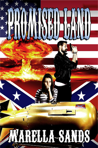 Front cover for Promised Land by Marella Sands, published by Eric Flint's Ring of Fire Press, July 2022